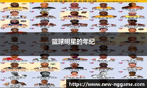 篮球明星的年纪